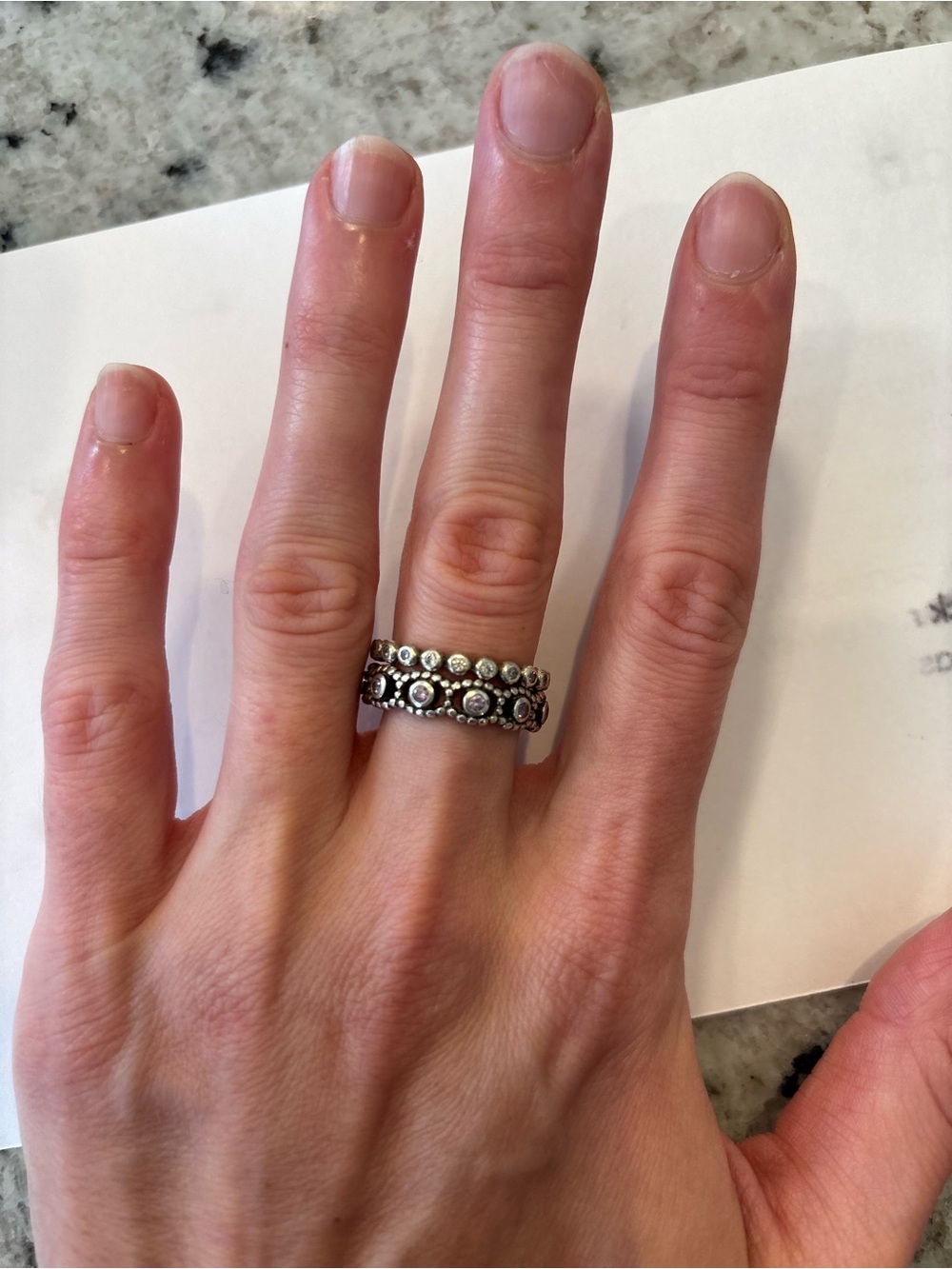 2 Pandora Rings